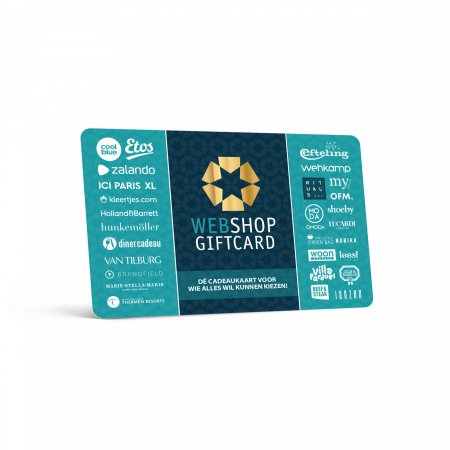 Webshop Giftcard 25 euro
