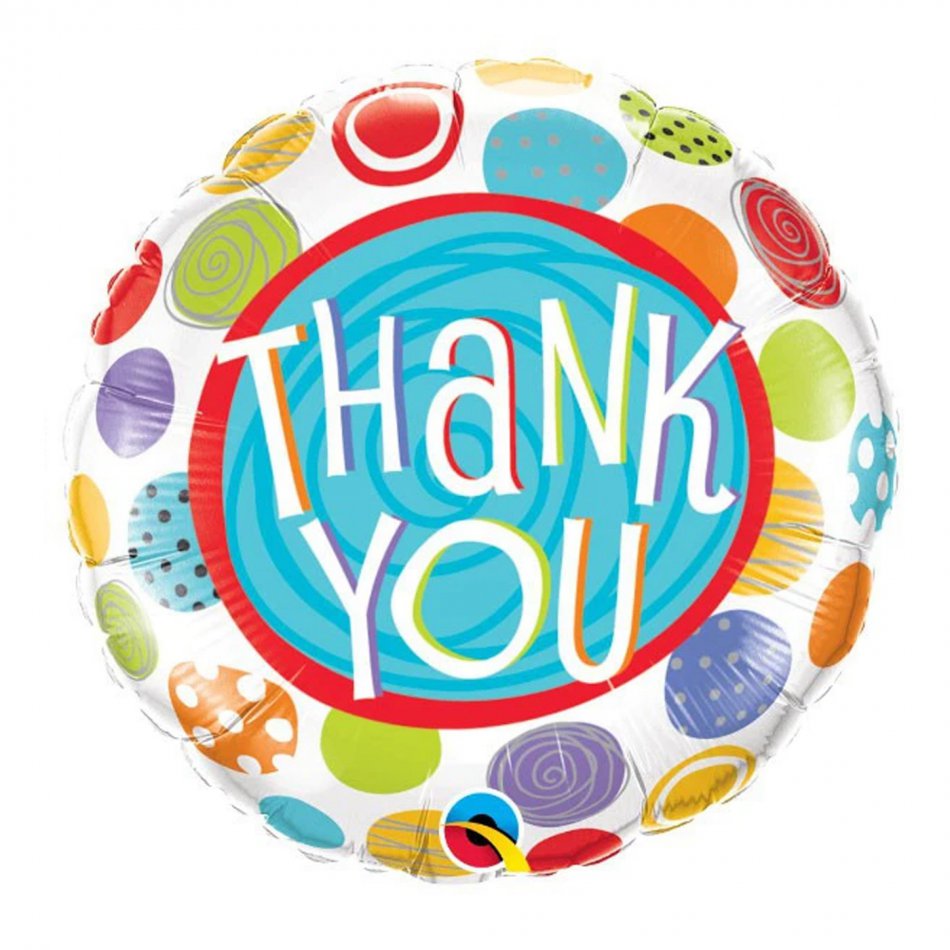 Thank You Patterned Dots