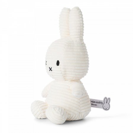 Nijntje Corduroy off white knuffel 23 cm