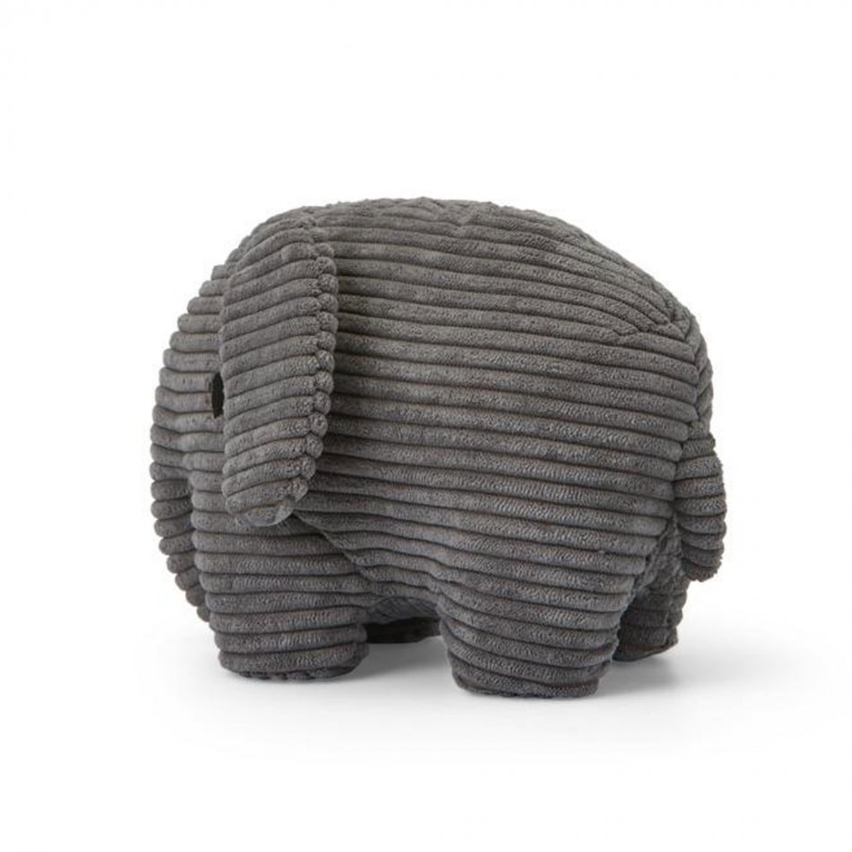 Elephant Corduroy 21cm - Grijs