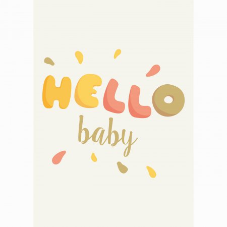 Geboorte Hello baby