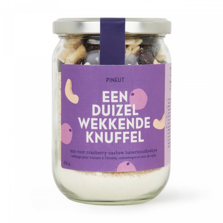 Pineut Koek Haverkoekjes Cranberry-cashew