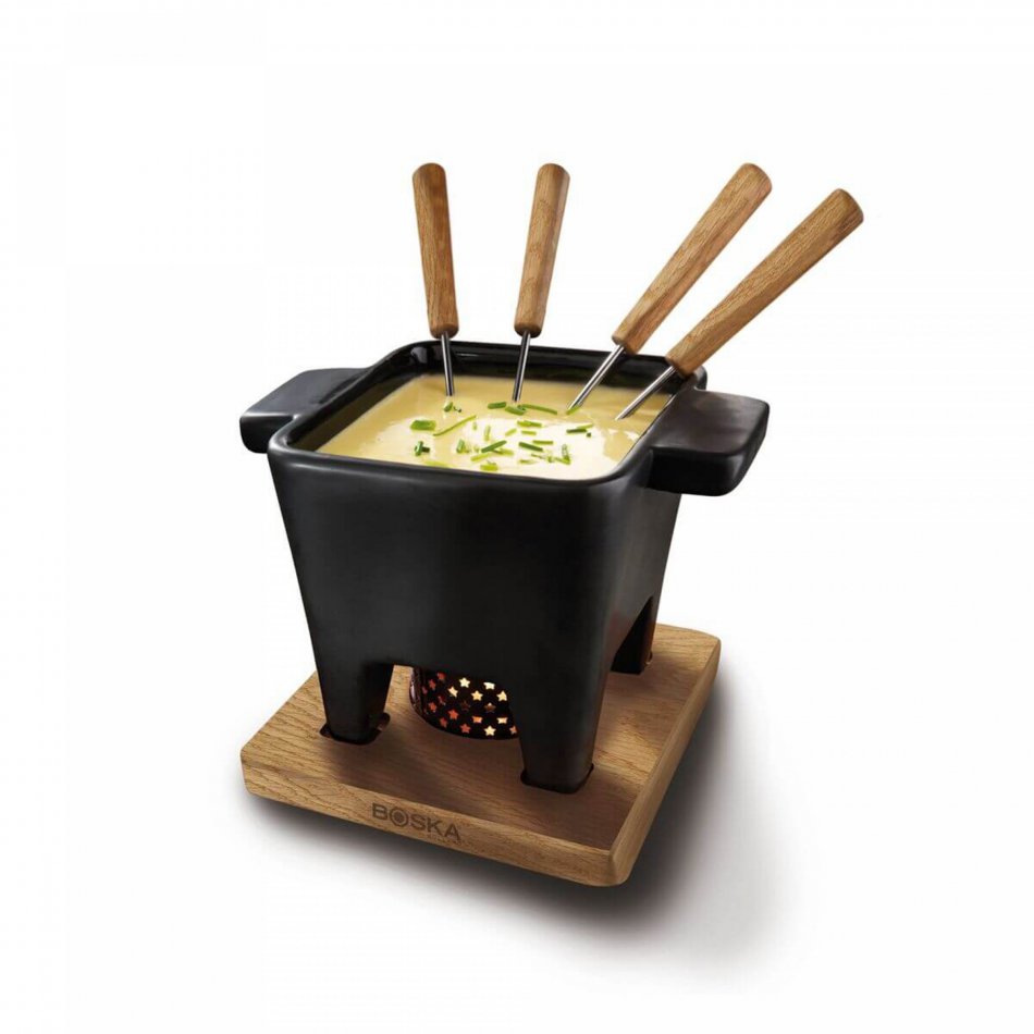 Tapas Fondue Nero L