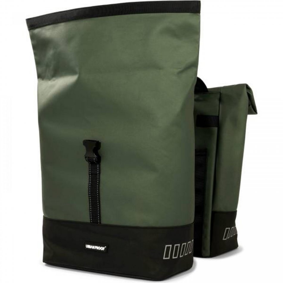 Double Rolltop Bag 38 L - Green