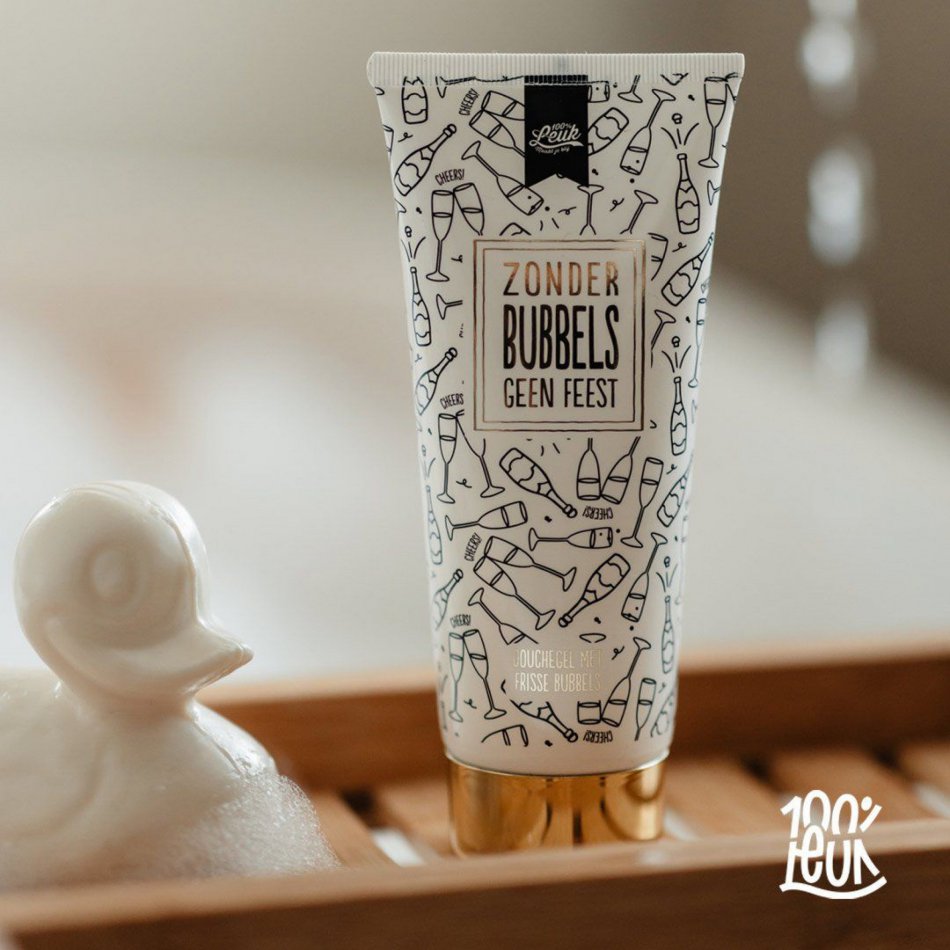 Douchegel - Zonder bubbels geen feest