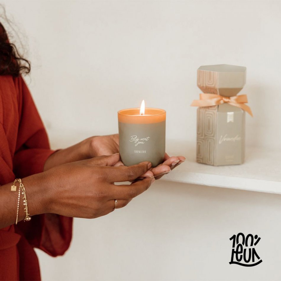 Geurkaars in cadeauverpakking - Vriendin